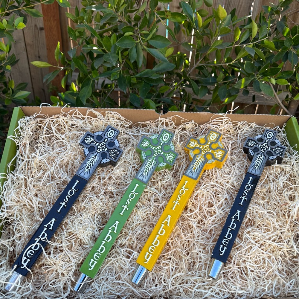 Lost Abbey Cross Tap Handles